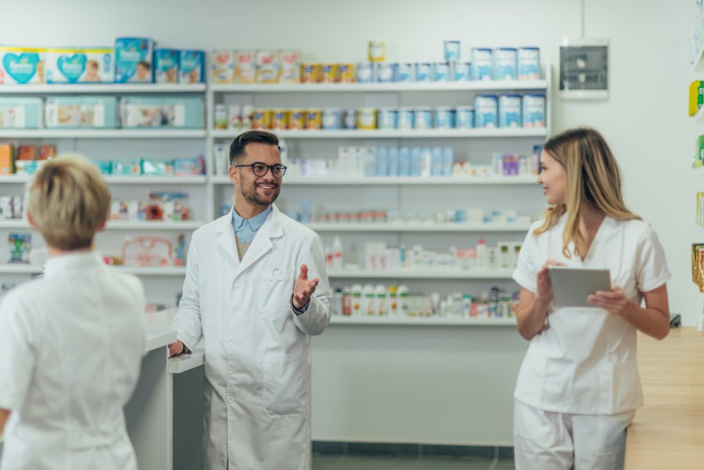 Apotheker en assistenten